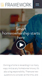 Mobile Screenshot of frameworkhomeownership.org